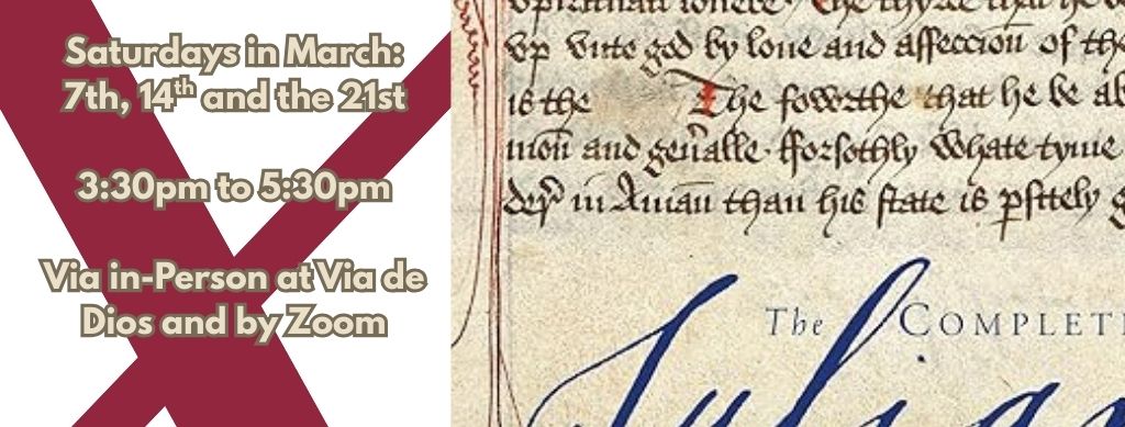 Julian Norwich Event Banner Feature Photo